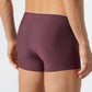 Shorts Modal gestreift burgund/weiß - Long Life Soft